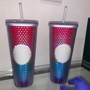 (3) Starbucks Pride Studded Tumblr Cup